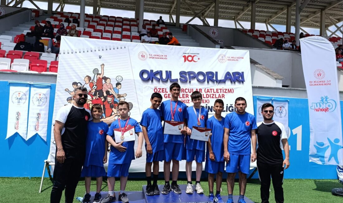 Afyonakarahisarlı özel sporcular Konya'da
