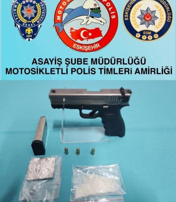 Eskişehir’de motosikletli polis ekipleri