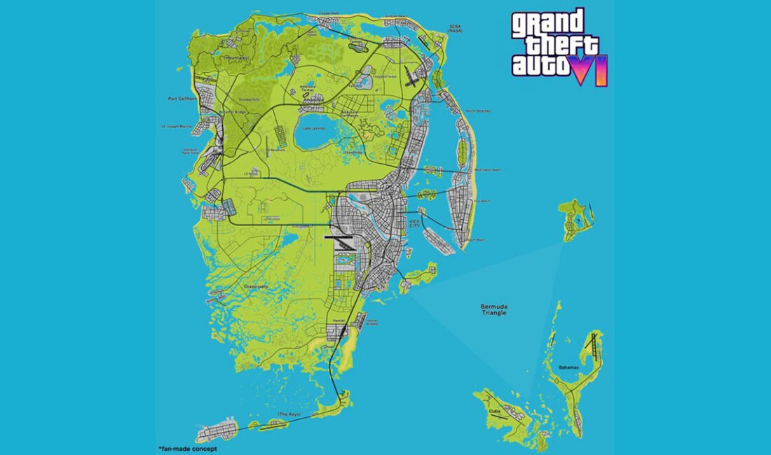 Yıllardır Beklenen GTA 6’nın Haritası Ne Kadar Büyük Olacak?